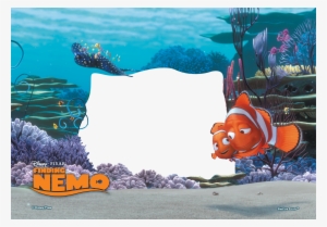With This 10” X 7” Curved Glass Print, Bring The Magic - Finding Nemo Frame Png