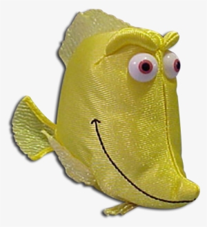 Finding Nemo Bubbles Stuffed Toy - Bubbles The Yellow Fish