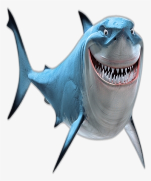 Transparent Finding Nemo Shark - Finding Nemo Shark Clipart
