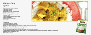 Chicken Curry With Sunbest Coconut Cream Powder - Coconut Powder Chicken Curry