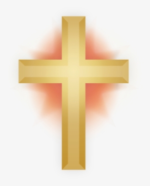 Christian Cross Png Yellow - Main Symbol Of Christianity