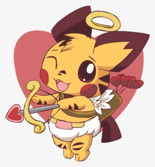 Sccupid Sticker - Cupid Pikachu