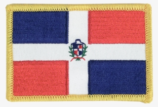 Flag Patch Dominican Republic - Stitch