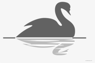 Png Freeuse Download Clipartblack Com Animal Free Images - Black Swan Cartoon