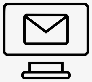 Monitor Mac Message Email Svg Png Icon Ⓒ - Wireframes & Mockups Icon