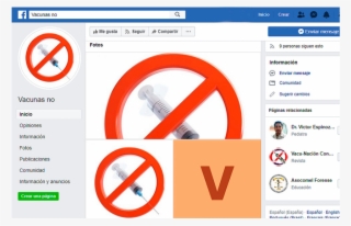 El Anuncio De Facebook Fue Firmado Por La Vicepresidenta - Web Page