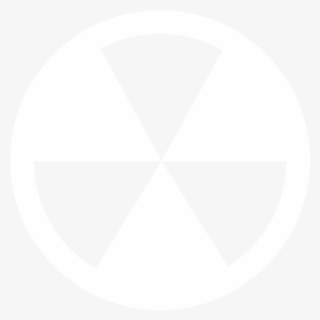 Nuclear - Black And White Fallout Shelter Symbol