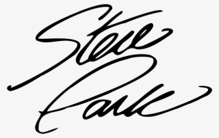 Steve Park Signature Logo Png Transparent - Nascar Signature Decal