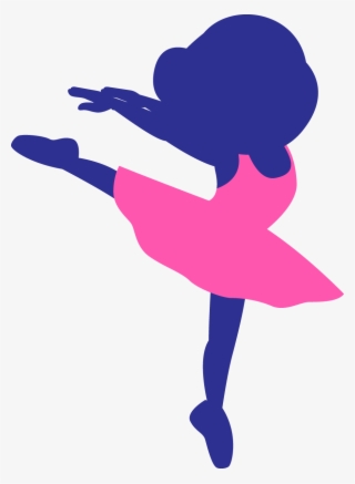 Basic Ballet - Child Ballerina Silhouette Pink