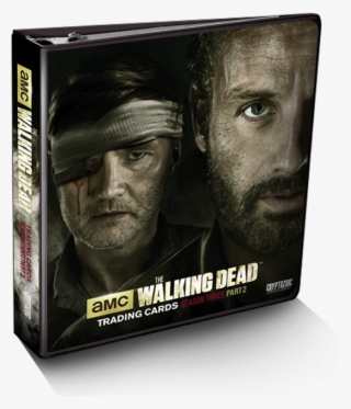 Walking Dead Season 3 Part 2 Trading Card Binder 2 - Walking Dead The Governor Eye