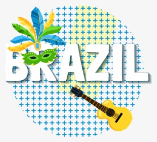 Carnival Sticker - Brasil Guitar Png