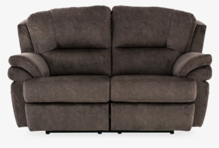 Image For Brown Upholstered Reclining And Rocking Loveseat - Sofa Bed