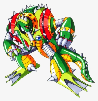 Based On The Alligator, Wheel Gator Commands A Dinosaur-shaped - Mega Man X2 Wheel Gator