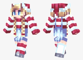 Candy Canes - Minecraft Christmas Reindeer Girl