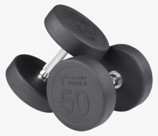 Body-solid Rubber Round Dumbbell Set - Body Solid Round Rubber Dumbbell Set