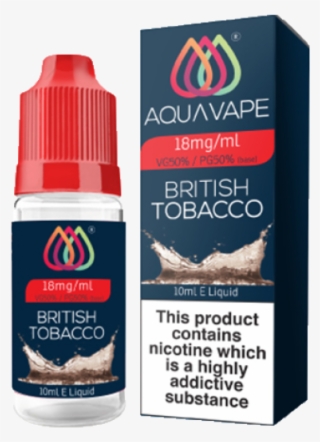 British Tobacco Eliquid High - Aquavape Liquids