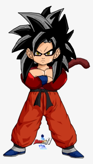 Kid Goku Ssj4 Fixed - Dragon Ball Kid Goku Ssj4