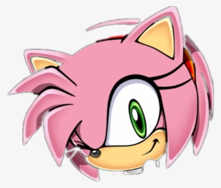 Amy Sticker - Amy Rose Head Png