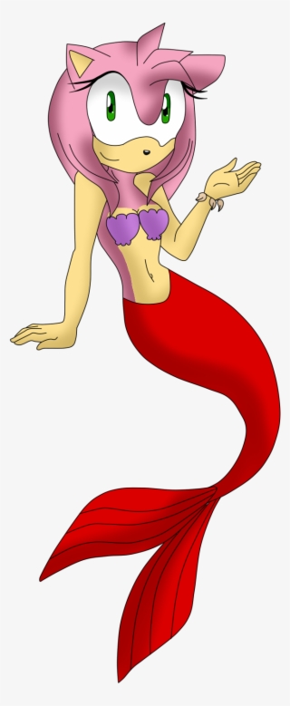 Pc Mermaid Amy Rose By Miss-aquatic - Amy Rose Mermaid