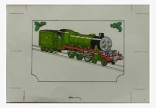 Henry Christmas Portrait - Locomotive