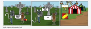 And Minitore Become Friends Storyboard By Vincentdesomma - Cartoon