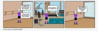 Gym - Cartoon