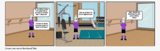 Gym - Cartoon