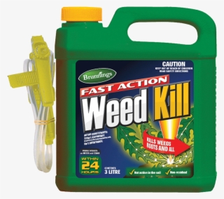 Weed Kill Fast Action Glyphosate Spray Rtu 3lt Brunnings - Weapon
