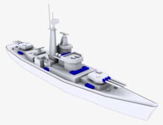Report Rss Usa Battleship - Scale Model