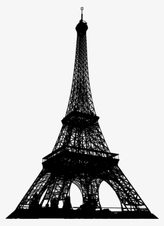 Eiffel Tower Silhouette - Fondo De Torre Eiffel Png