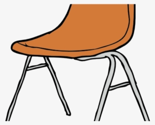 Chair Clipart Seating - Orange Chair Clipart Png