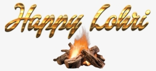 Happy Lohri Punjabi Font Png Photos - Happy Lohri Text Png