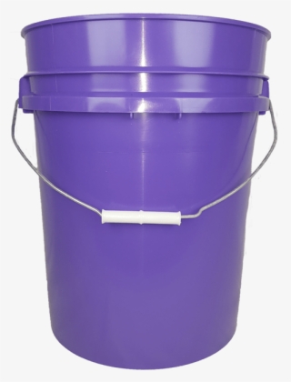 25 gallon plastic bucket purple - bucket
