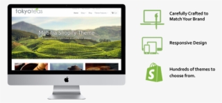 Shopify Website Design - Imac 27