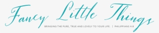 Fancy Little Things Homepage - Calligraphy