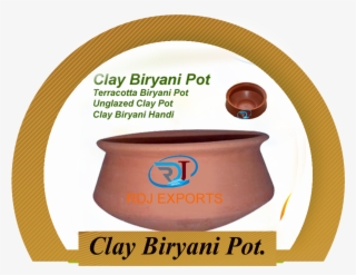 Clay Biryani Pot - Circle