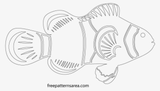 Fish Silhouette Free Eps Vector Art Drawing - Bony-fish