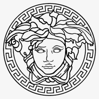 Versace Logo PNG, Clipart, English, Face, Human, Human Face Symbol