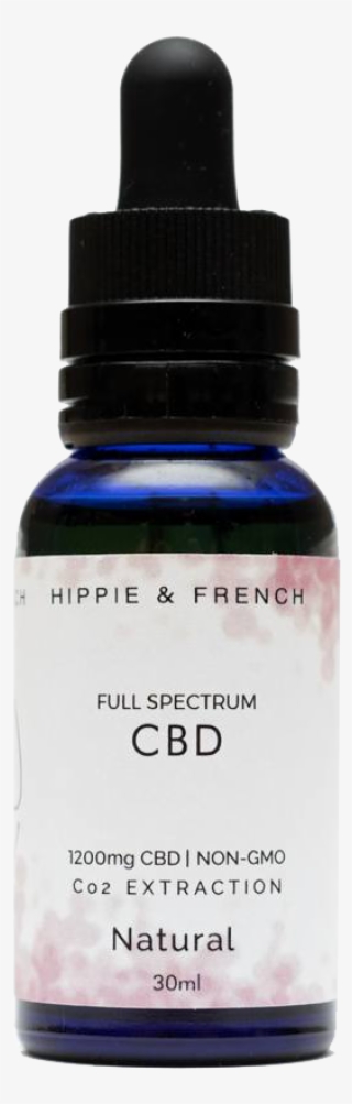 Hippie & French Full Spectrum High Potency 1200mg Natural - Fruit