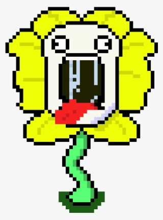 Flowey Sprite Flowey Undertale Transparent Png 500x450 Free Download On Nicepng