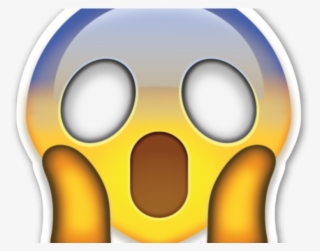 Fear Clipart Shocked Face - Emoticon Asustado Png