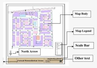 Example For Printed Map For Faisal Study Area - Floor Plan
