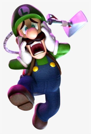 Luigi Clipart Scared - Luigi's Mansion: Dark Moon