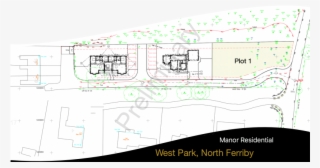 West Park North Ferriby - Plan