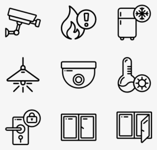 Home Automation - Renewable Energy Icons