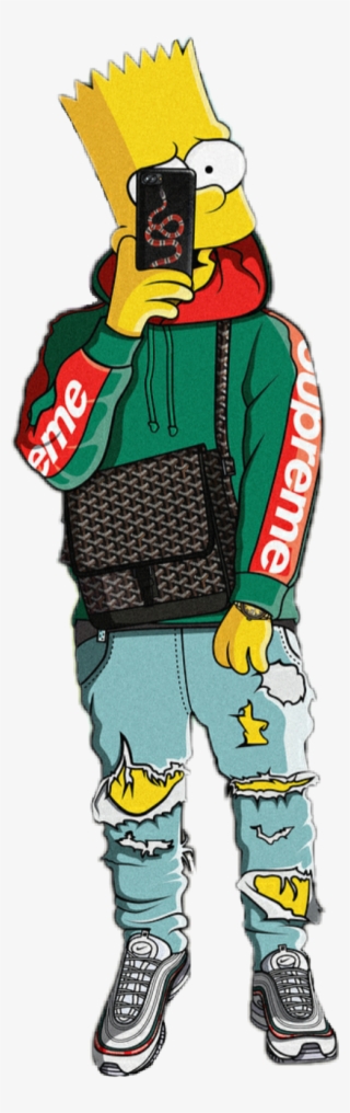 Picture Freeuse Bart Dab Supreme Simpson Gang Trap Roblox T Shirt Hype Beast Transparent Png 895x1154 Free Download On Nicepng - sad bart roblox