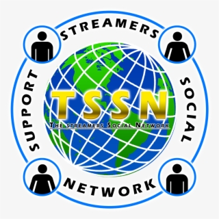 Network To The Streamers Social Network Same Community, - Circle