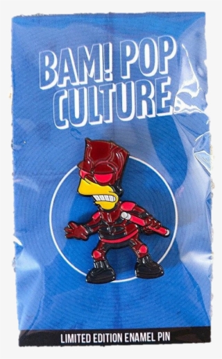 Bam Box Bart Simpson As Daredevil Collectible Pin - Captain America