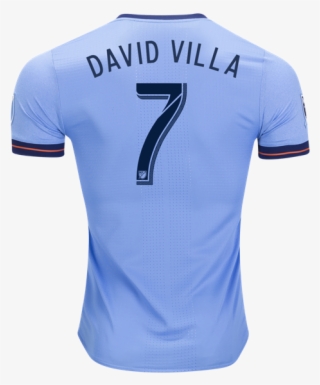 New York City Fc 2017/18 Home Jersey David Villa - Sports Jersey