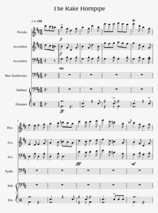 The Rake Hornpipe - Rake Hornpipe Piano Sheet Music